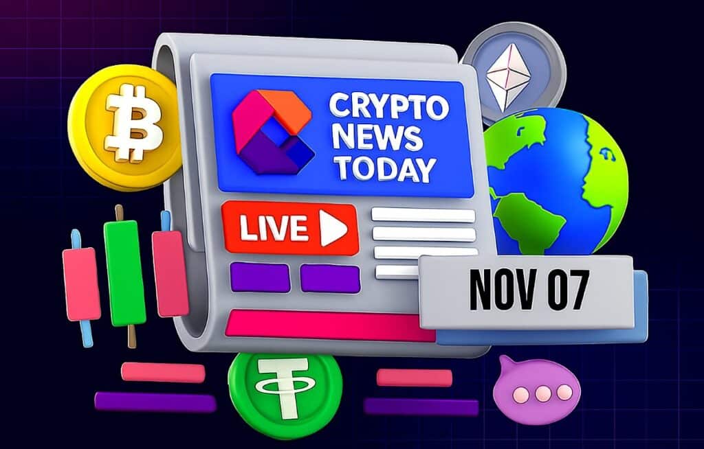 [Live] Crypto News Today: Latest Updates For Nov. 07, 2025 – Filecoin And Arweave Lead Depin Surge As Bitcoin And Eth Drift Lower