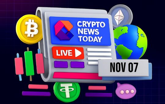 [Live] Crypto News Today: Latest Updates For Nov. 07, 2025 – Filecoin And Arweave Lead Depin Surge As Bitcoin And Eth Drift Lower