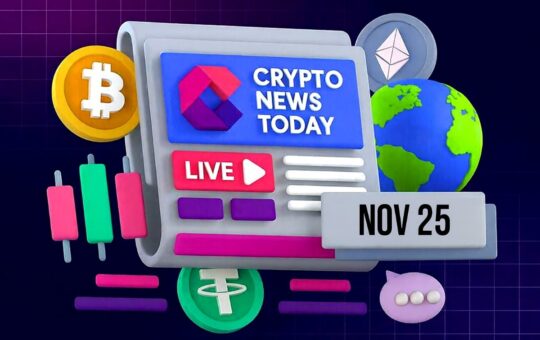 [Live] Crypto News Today: Latest Updates For Nov. 25, 2025 – Bitcoin Holds Above $87K In Broad Market Rebound; Glassnode Flags Oversold Conditions With Early Signs Of Recovery