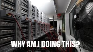 Building The Full Wall Of 170Hx Gpu Mining Rigs And