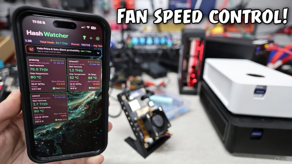 Control All Your Solo Bitcoin Miners This Way Lower Temps