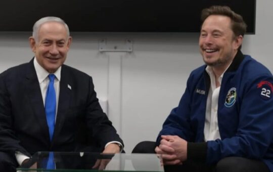 Elon Musk Discussed Ai Development With Israeli Prime Minister Netanyahu.