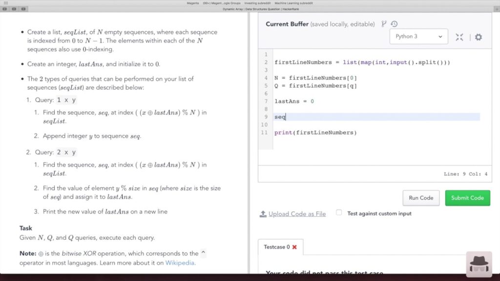 Practicing For Programming Interviews On Hackerrank