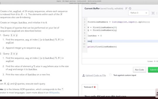 Practicing For Programming Interviews On Hackerrank