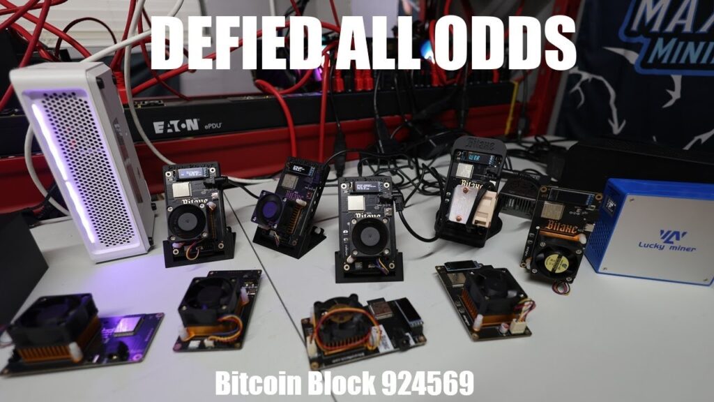 This Dude Just Solo Mined A Bitcoin Block With These