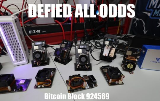 This Dude Just Solo Mined A Bitcoin Block With These