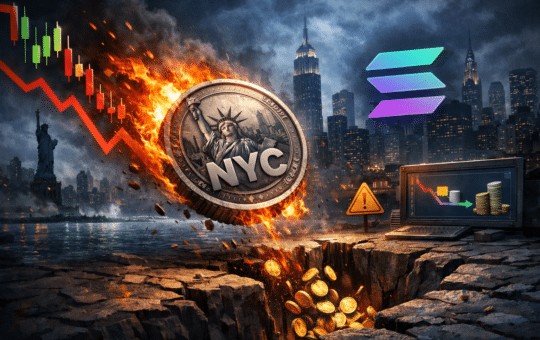 Former Nyc Mayor-Backed Nyc Token Tumbles On Solana Amid Liquidity Fears