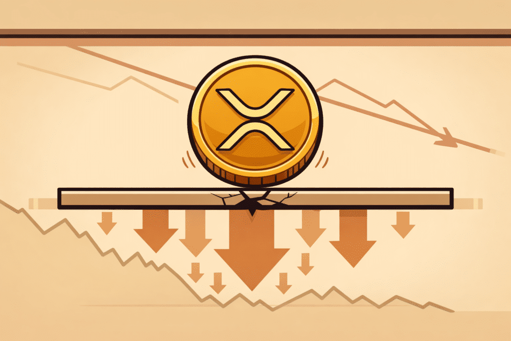 Amidst Conflicting Signals, The Price Of Xrp Approached Key Support