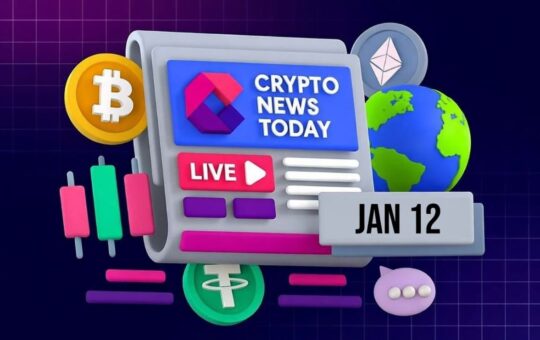 Crypto News Today Jan 12, 2026