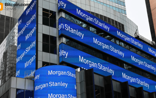 Morgan Stanley Files Staking Twist For Ethereum Etf