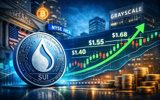 Sui Price View: Grayscale Sui Etf Filing As Token Eyes $1.55 Resistance