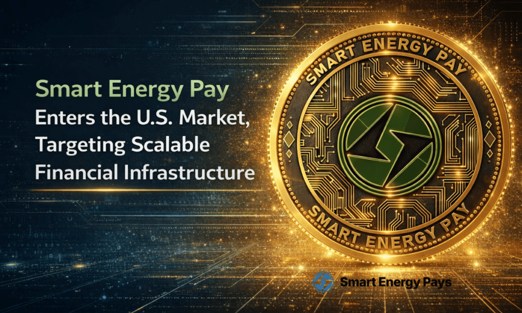 Smart Energy Pays Enters The U.s. Market, Targeting Scalable Financial Infrastructure
