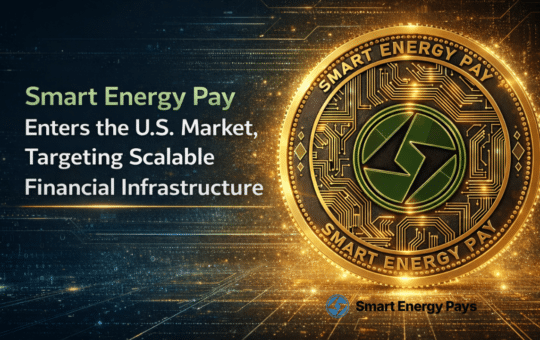 Smart Energy Pays Enters The U.s. Market, Targeting Scalable Financial Infrastructure