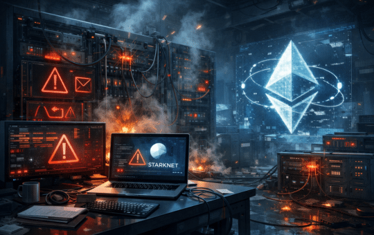 Starknet Faces Fresh Mainnet Disruption As Ethereum Layer 2 Enters 2026