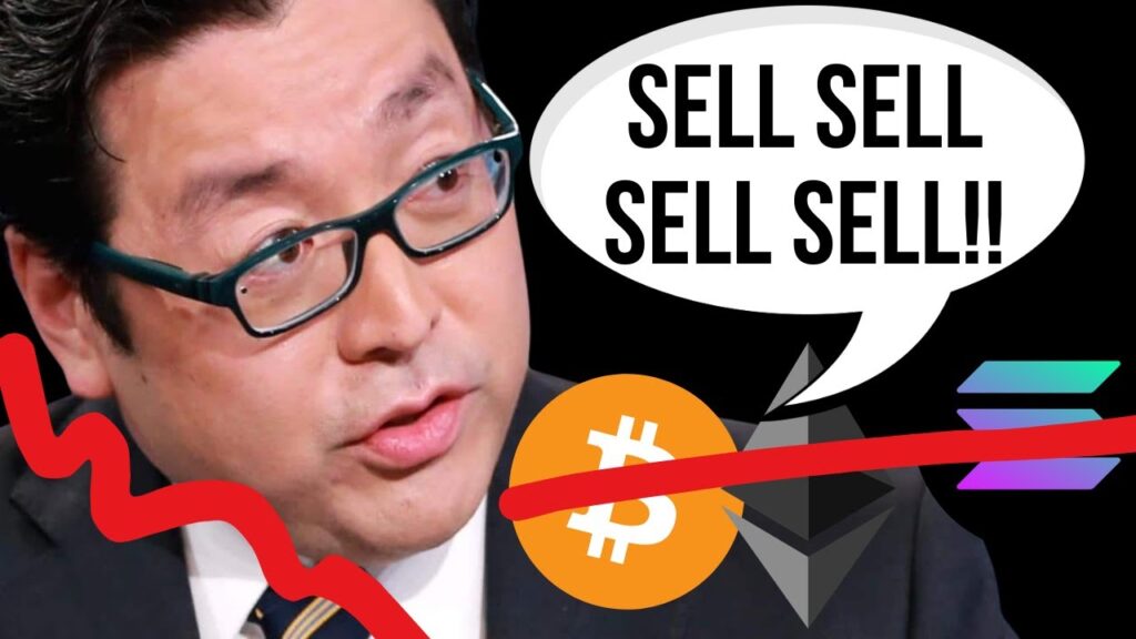 Tom Lee Just Secretly Told Insiders To Sell Bitcoin Wtf