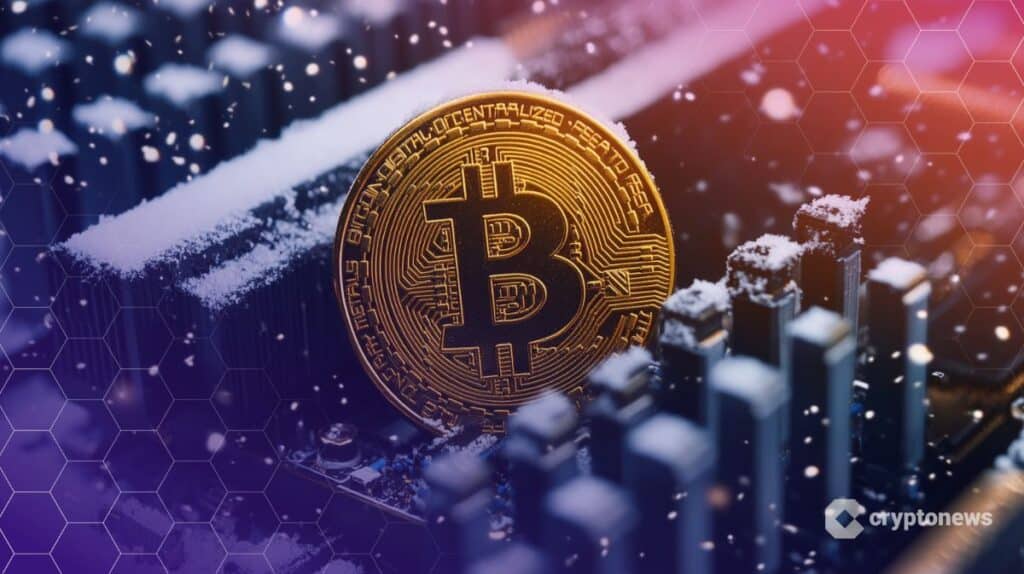 Bitcoin Hashrate Falls 12% After Us Winter Storms Hit Miners