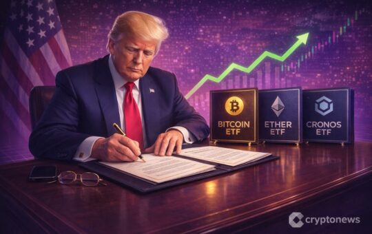 Trump Media Files For New Crypto Etfs Tied To Bitcoin, Ether, And Cronos, An Yield-Driven Move That Could Reshape Its Asset Strategy.