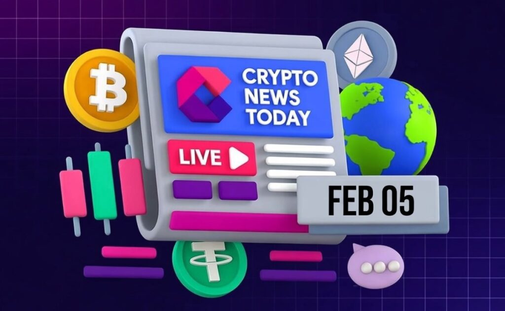[Live] Crypto News Today: Latest Updates For Feb. 05, 2026