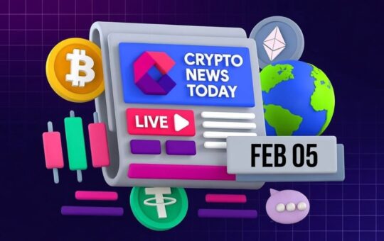 [Live] Crypto News Today: Latest Updates For Feb. 05, 2026
