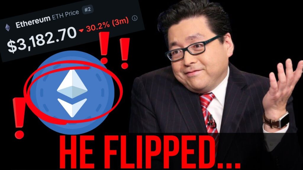Tom Lee Just Flipped On Ethereum… Why