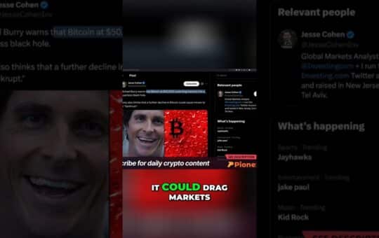 Michael Burrys Bitcoin Warning Shorts