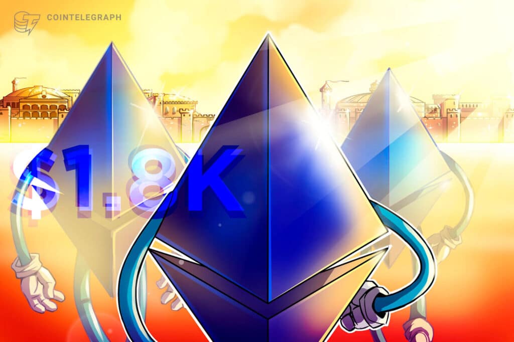 Here'S Why Ethereum Price Remains Above $1,800.