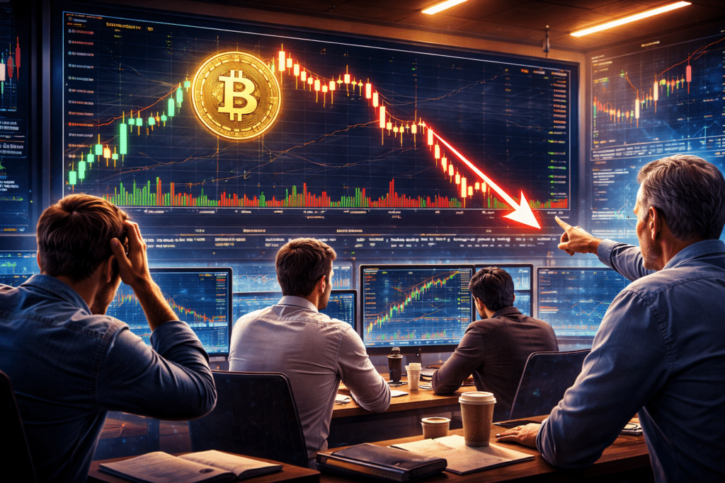 Bitcoin Drops Below $74K Amid Middle East Tensions And Mixed Market Signals.