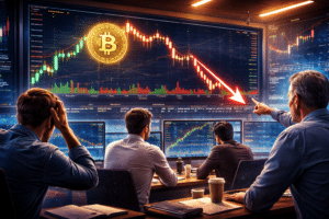 Bitcoin Drops Below $74K Amid Middle East Tensions And Mixed Market Signals.