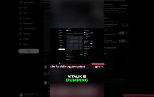 Vitalik Dumps Eth Bearish Signal Or Strategic Move Shorts