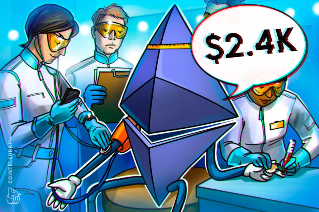 Eth Stuck Below $2.4K
