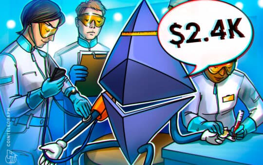 Eth Stuck Below $2.4K