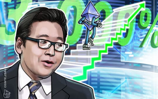 Ethereum Bull Tom Lee Supports 3,000% Eth Upside