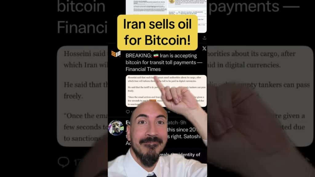 Iran Sells Oil For Bitcoin
